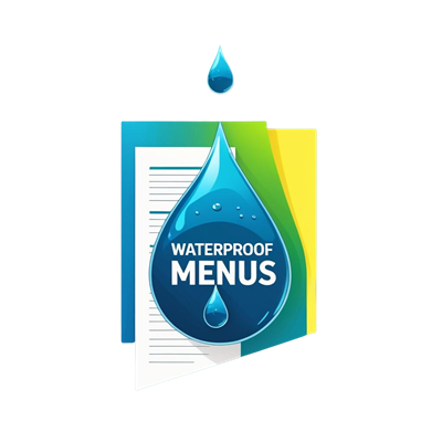 Waterproof Menus